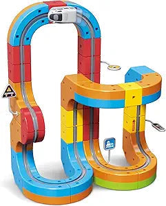 86-Piece Magnetic High-Speed Train Track STEM Toy