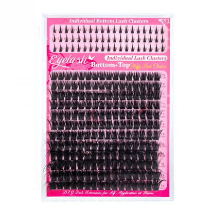 13-in-1 Salon-Quality DIY Cluster Lash Kit with Complete Tools