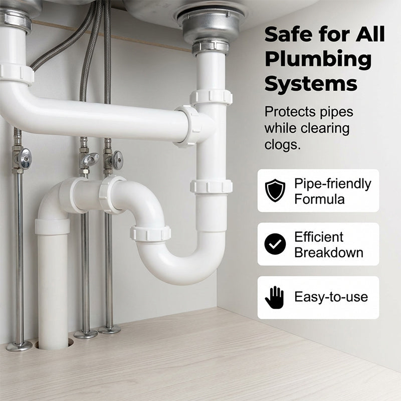 Buy One Get One Free Fast Acting Effervescent Drain Clog Remover Tablets, Instantly Unclog Drains, Independent Washing Machine Cleaning Tablets Are Also Available
