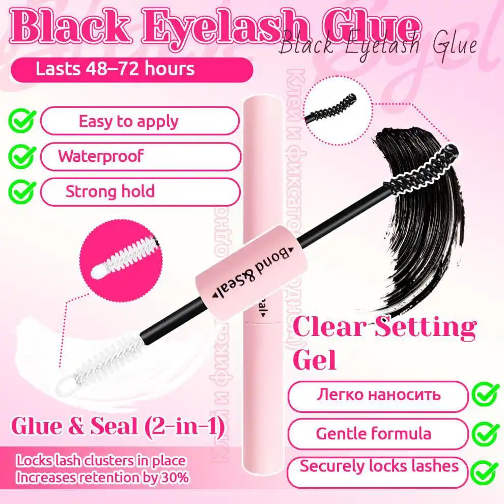 13-in-1 Salon-Quality DIY Cluster Lash Kit with Complete Tools