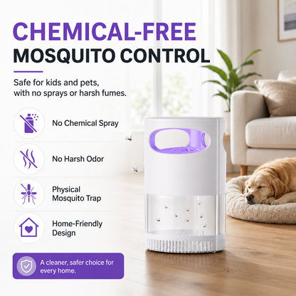 🦟 50% OFF! UV Mosquito Killer Lamp – quiet, USB, chemical-free. 50K+ sold! 🔇🌙